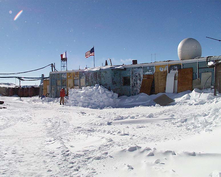Vostok Station on Antarctica