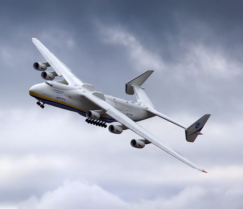 Largest Airplane In The World - The Antonov An-225.