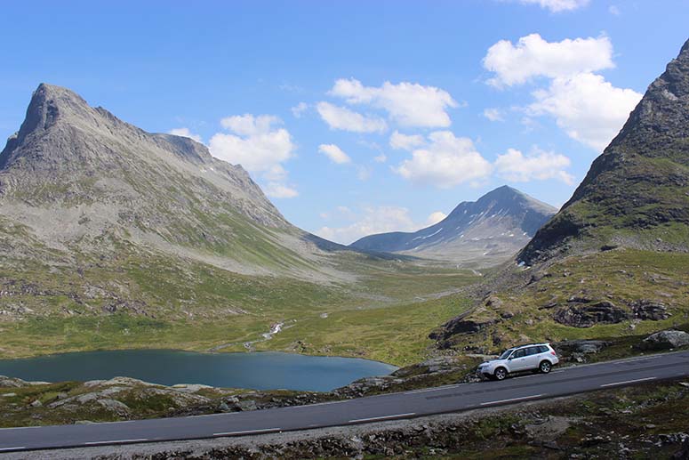 Valldal valley above Trollstigen