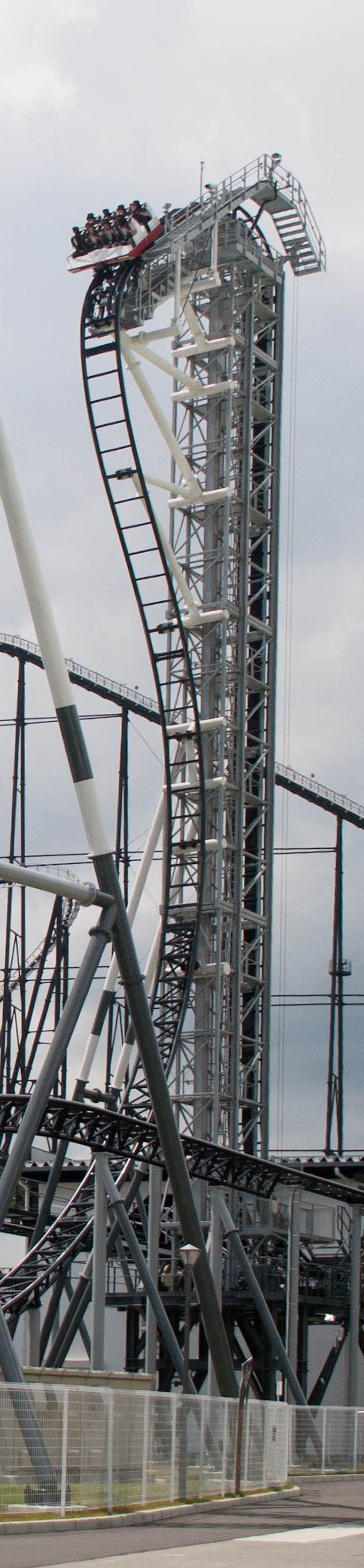 Steepest Roller Coaster In The World Takabisha in Japan