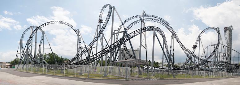 Steepest Roller Coaster In The World Takabisha in Japan