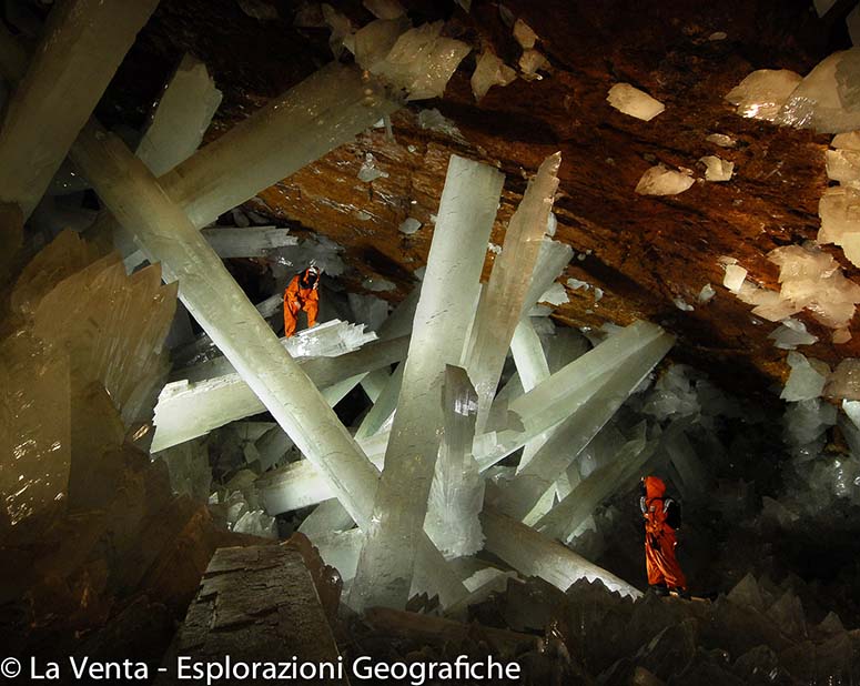 Crystals in the Cave of the Crystals