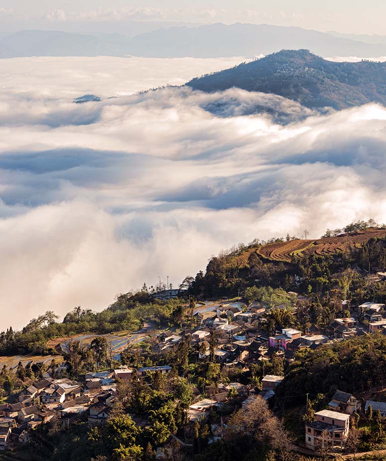 Village in Honghe Hani