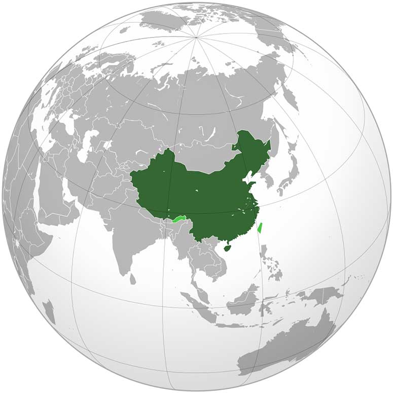 Map of China