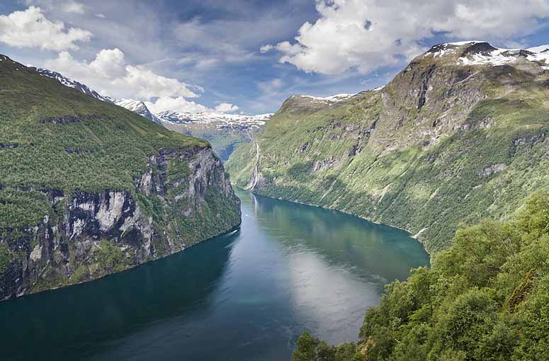 The Geirangerfjord, Norway's most awesome fjord