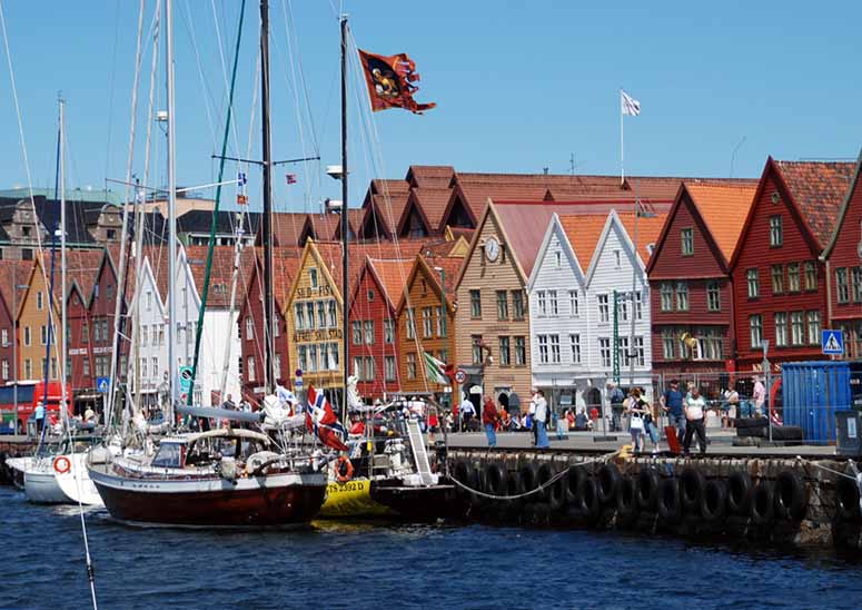 Bryggen in Bergen