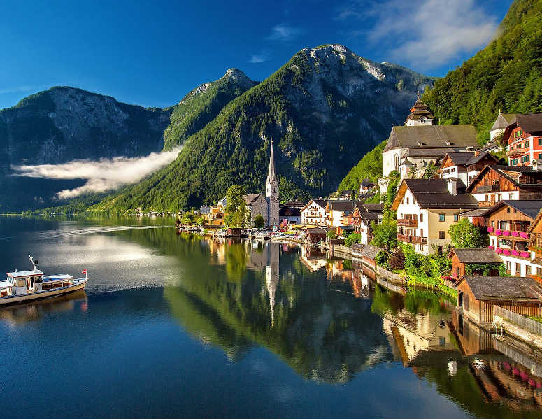 Hallstatt in Austria