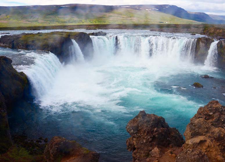 Waterfall on Iceland