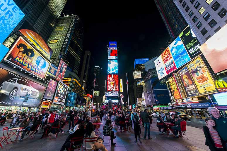 Times Square in New York, USA